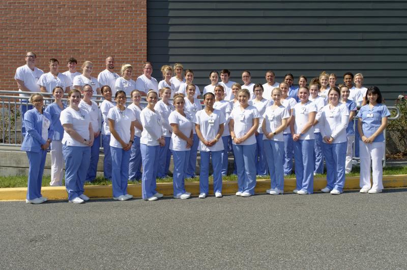 Margaret H. Rollins School of Nursing at Beebe Healthcare Class of 2020 students shown are in back (l-r) Wilbert Douglas, Joseph Fallet, Dawson Willey, Megan Kelly, Eric Tipton, Emily Walczykowski, Dale Shufelt, Kristen Cisar, Gabrielle Fazio, Tara Steele, Catherine Ewasko, Zachary Seren, Melissa Boyko, Donald Smith, Kerry Carr, Anna Nutter, Amanda Smith, Alexis Leskovac, Shalon Ferguson and Quincey Book. In front are Mary Bane, Lucy Monigle, Tara Holstein, Ashley Reindeau, Florangel Sandoval, Deborah Angel-Grabriel, Macie Lewis, Francesca Holmes, Matteline Fagan, Melissa Woody, Taylor White, Mica Joyse Salvador, Teryn Green, Kelsi Warrington, Gabriella Grebe, Jennifer Schroeder, Mariah Little, Lauren Carter, Amanda Sauer, Savannah Jones, Lauren Engleman, Hannah Schauber and Minerva Morado Rubio. SUBMITTED PHOTO